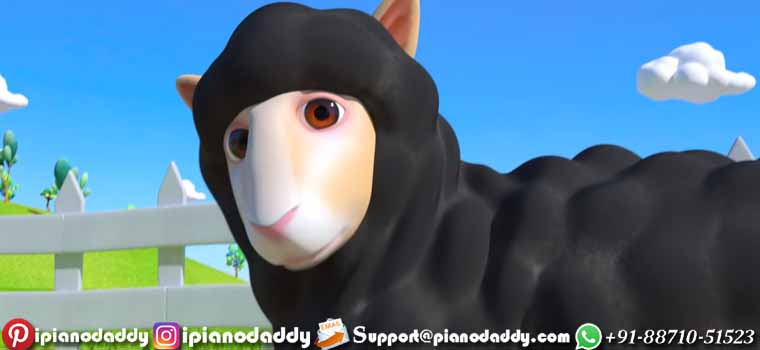 Baa Baa Black Sheep Sargam Notes Nursery Rhymes Sargam Book